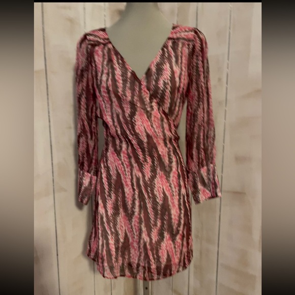 DVF Silk Wrap Dress - Picture 2 of 5